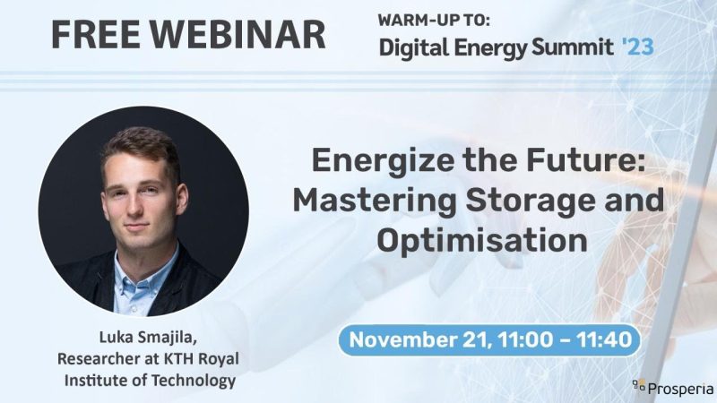 Energize the Future: Mastering Storage and Optimisation