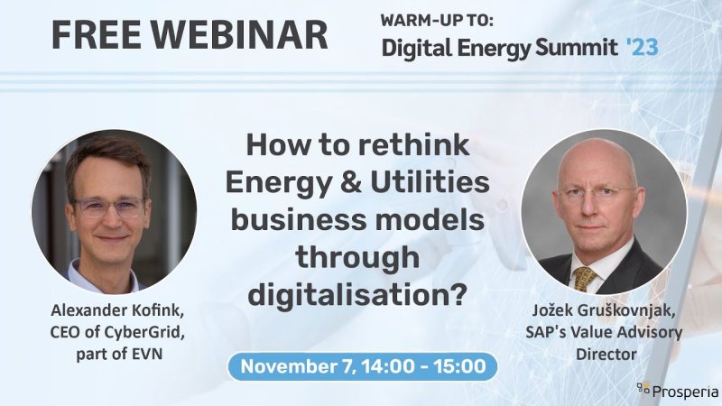 How to rethink Energy & Utilities business models through digitalisation?